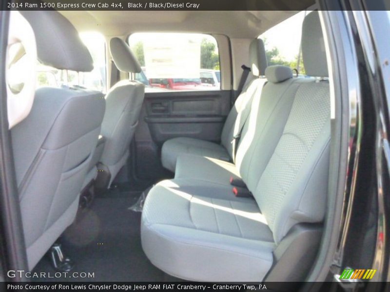 Black / Black/Diesel Gray 2014 Ram 1500 Express Crew Cab 4x4