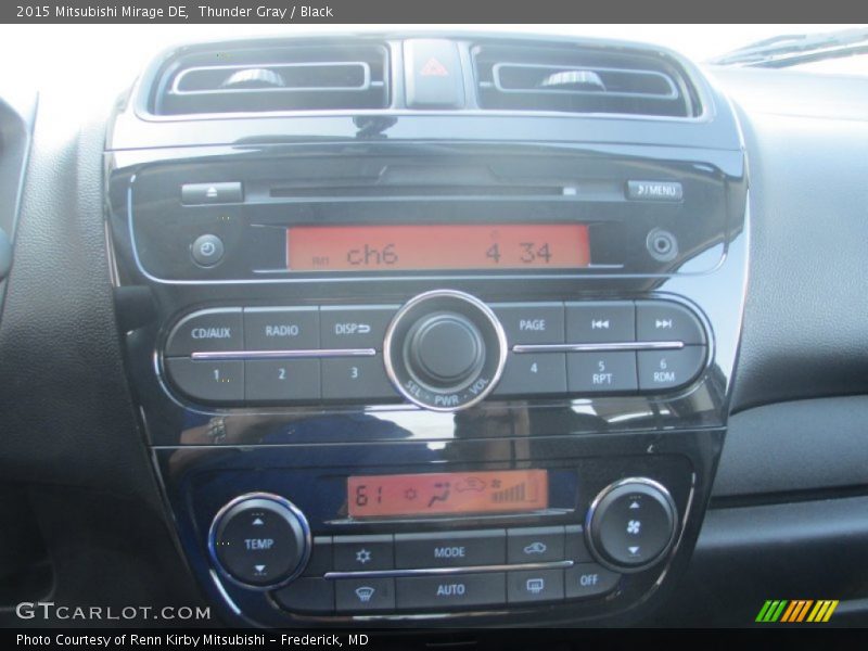 Controls of 2015 Mirage DE
