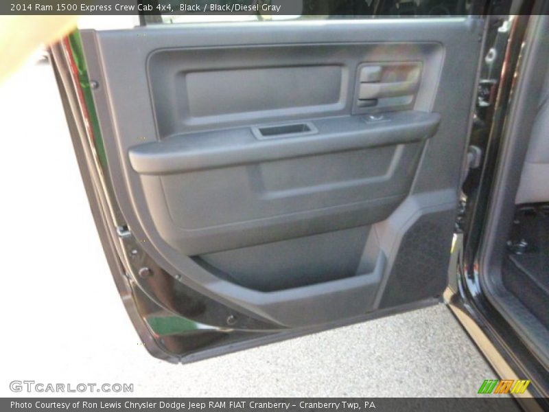Black / Black/Diesel Gray 2014 Ram 1500 Express Crew Cab 4x4