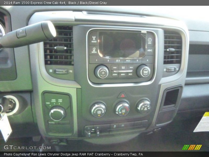 Black / Black/Diesel Gray 2014 Ram 1500 Express Crew Cab 4x4