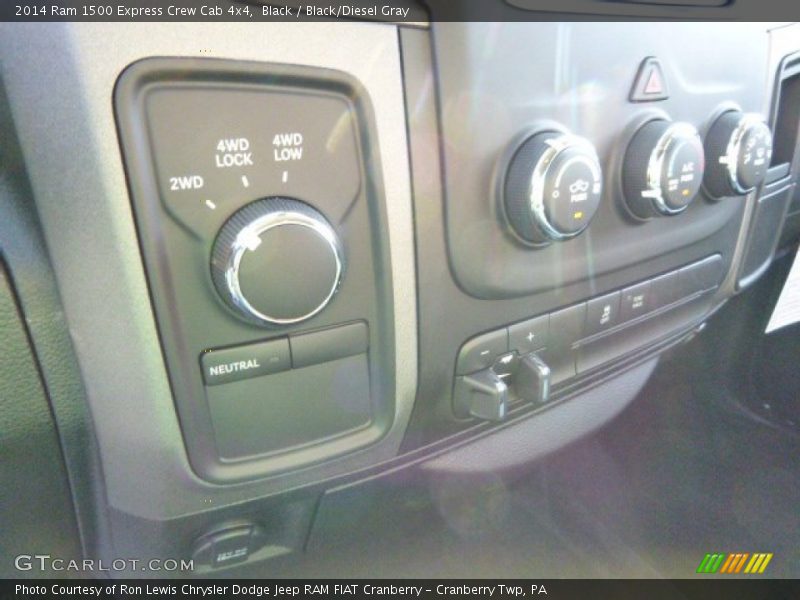 Black / Black/Diesel Gray 2014 Ram 1500 Express Crew Cab 4x4