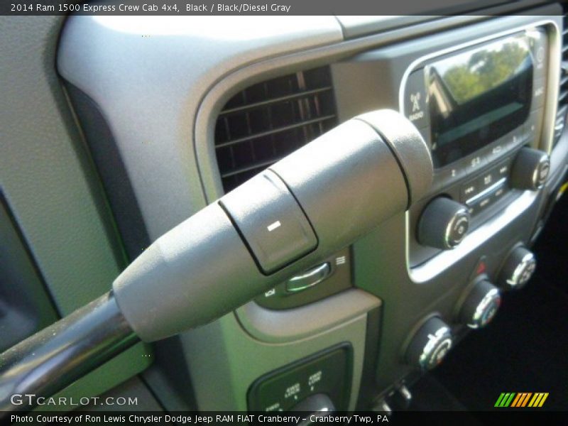Black / Black/Diesel Gray 2014 Ram 1500 Express Crew Cab 4x4
