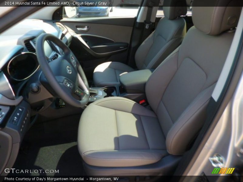 Circuit Silver / Gray 2014 Hyundai Santa Fe Limited AWD