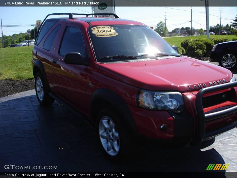 Rutland Red / Black 2004 Land Rover Freelander SE3