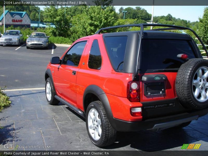 Rutland Red / Black 2004 Land Rover Freelander SE3