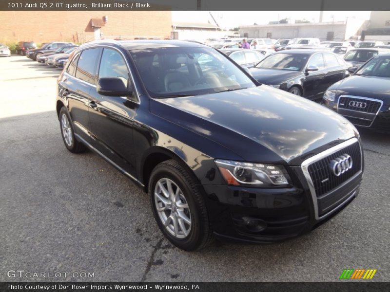 Brilliant Black / Black 2011 Audi Q5 2.0T quattro