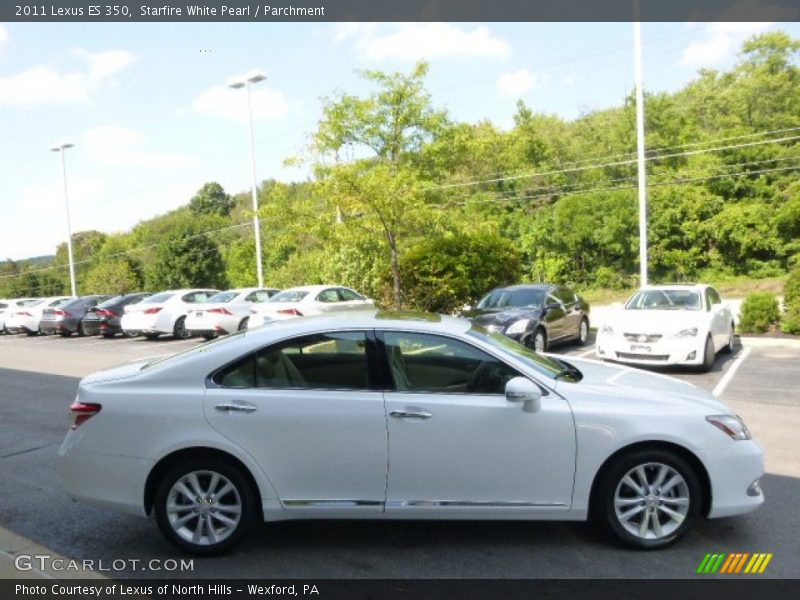 Starfire White Pearl / Parchment 2011 Lexus ES 350