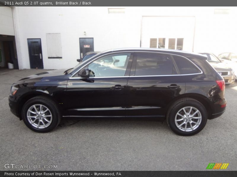 Brilliant Black / Black 2011 Audi Q5 2.0T quattro