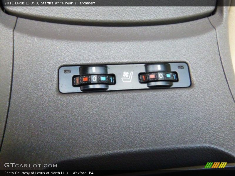 Starfire White Pearl / Parchment 2011 Lexus ES 350
