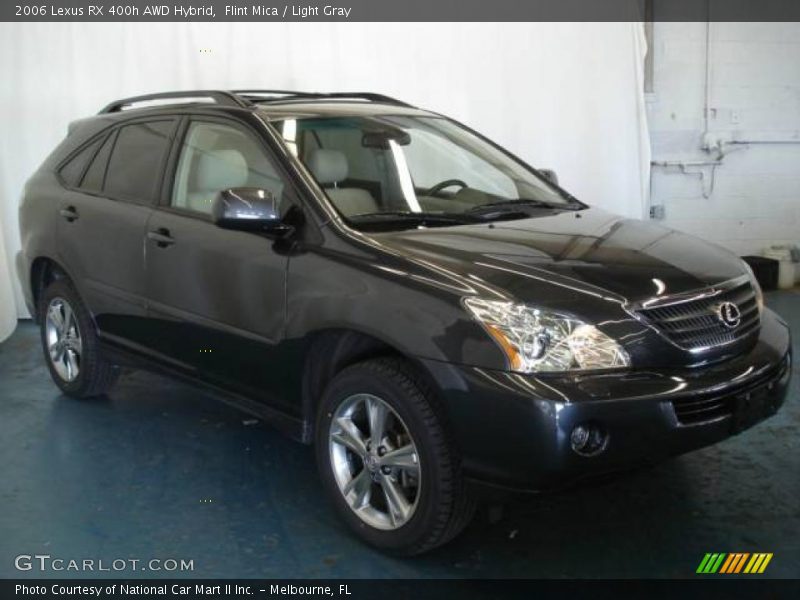 Flint Mica / Light Gray 2006 Lexus RX 400h AWD Hybrid