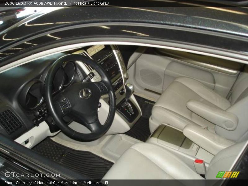 Flint Mica / Light Gray 2006 Lexus RX 400h AWD Hybrid