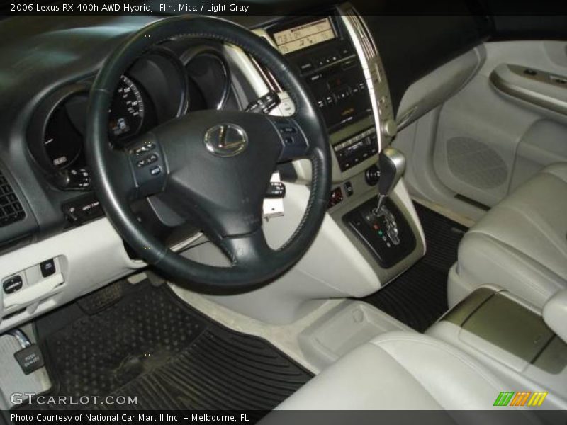 Flint Mica / Light Gray 2006 Lexus RX 400h AWD Hybrid
