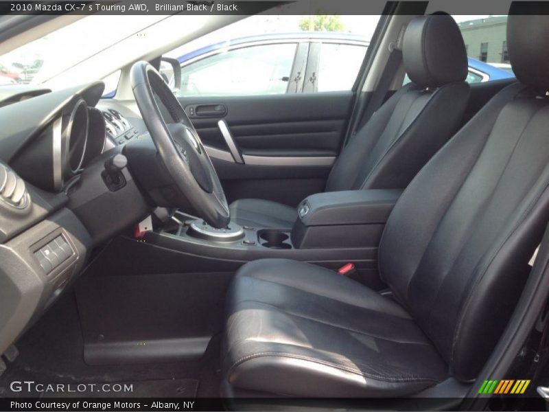 Brilliant Black / Black 2010 Mazda CX-7 s Touring AWD