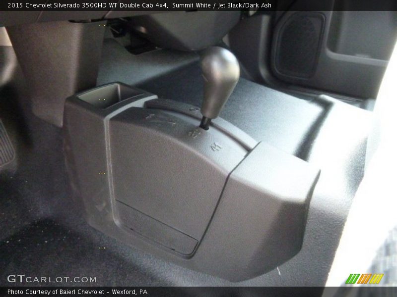 Summit White / Jet Black/Dark Ash 2015 Chevrolet Silverado 3500HD WT Double Cab 4x4