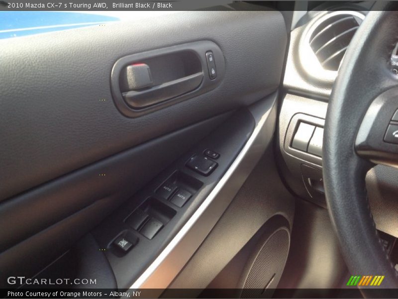 Brilliant Black / Black 2010 Mazda CX-7 s Touring AWD