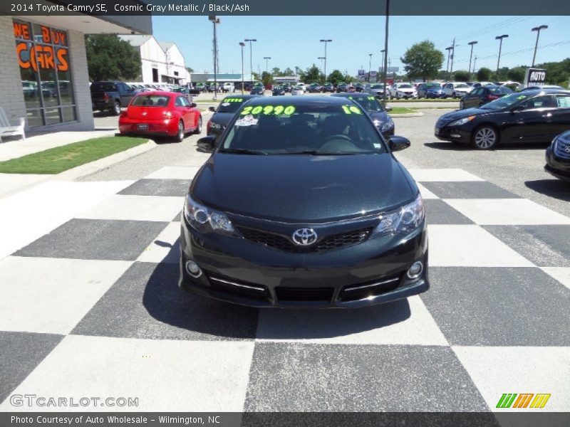 Cosmic Gray Metallic / Black/Ash 2014 Toyota Camry SE