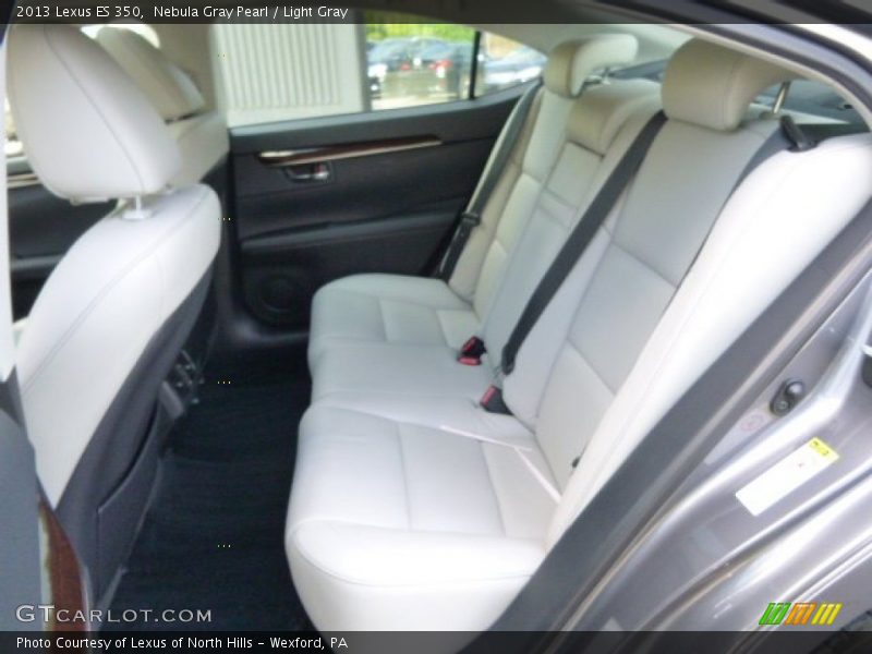 Nebula Gray Pearl / Light Gray 2013 Lexus ES 350