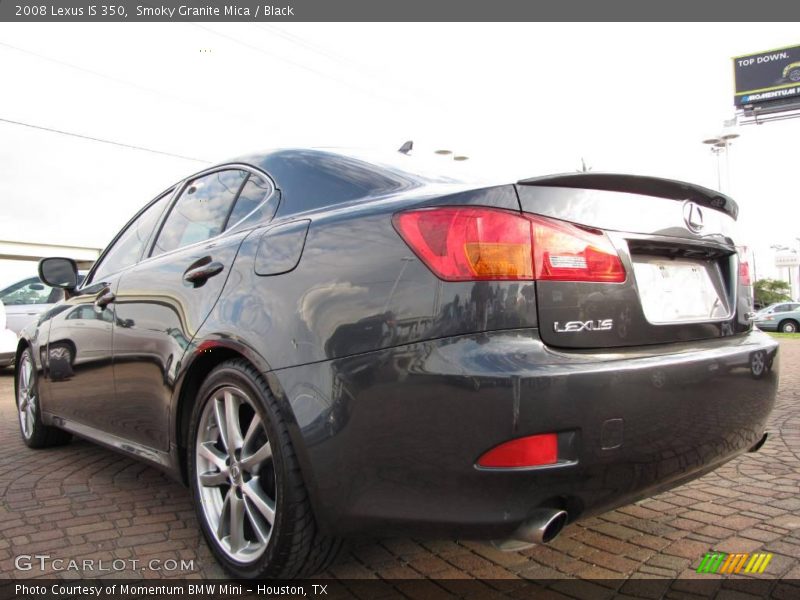 Smoky Granite Mica / Black 2008 Lexus IS 350