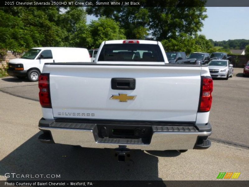 Summit White / Jet Black 2015 Chevrolet Silverado 2500HD WT Crew Cab