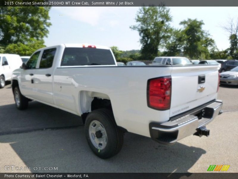 Summit White / Jet Black 2015 Chevrolet Silverado 2500HD WT Crew Cab