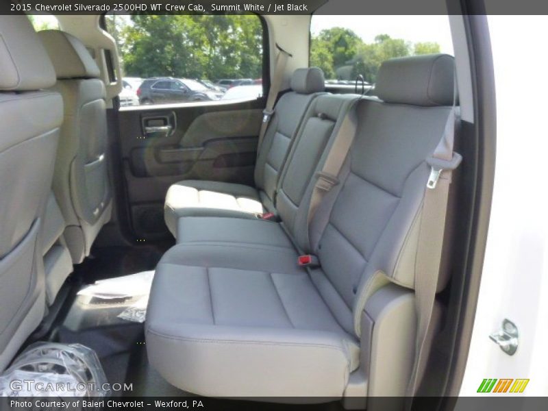 Summit White / Jet Black 2015 Chevrolet Silverado 2500HD WT Crew Cab
