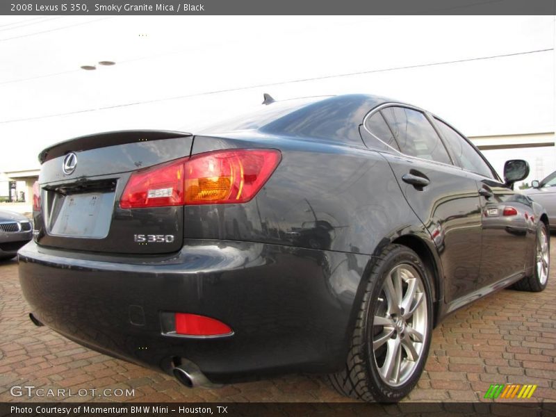 Smoky Granite Mica / Black 2008 Lexus IS 350