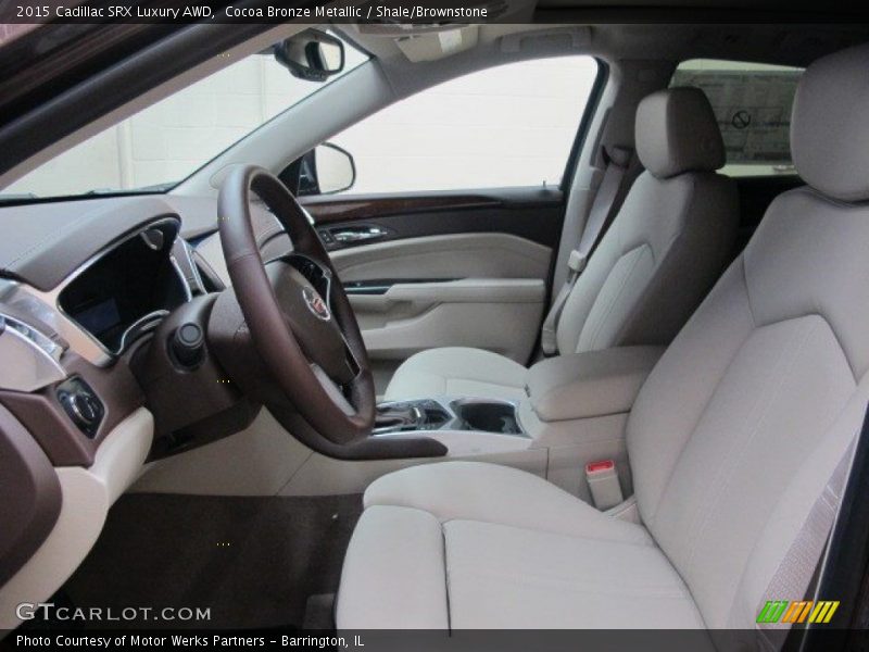  2015 SRX Luxury AWD Shale/Brownstone Interior