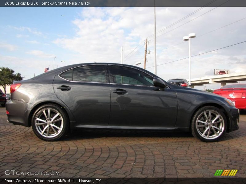Smoky Granite Mica / Black 2008 Lexus IS 350