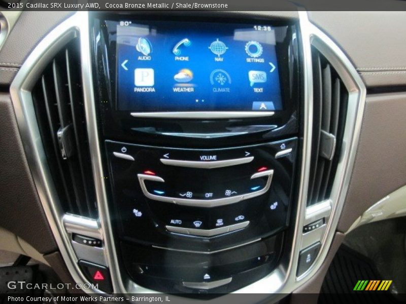Controls of 2015 SRX Luxury AWD