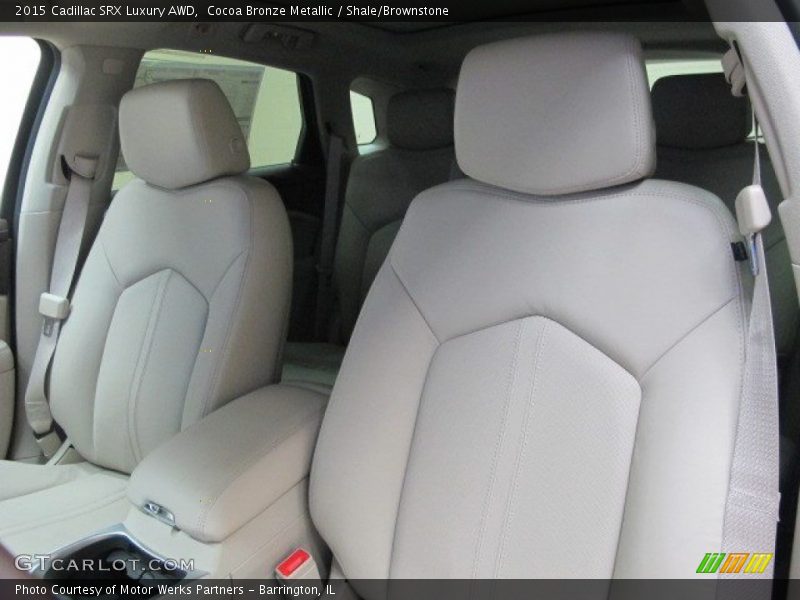 Cocoa Bronze Metallic / Shale/Brownstone 2015 Cadillac SRX Luxury AWD