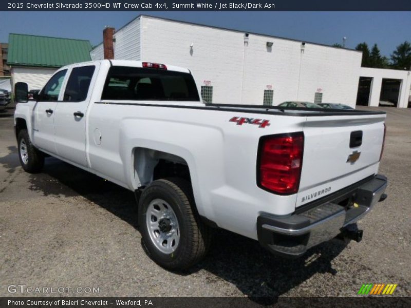 Summit White / Jet Black/Dark Ash 2015 Chevrolet Silverado 3500HD WT Crew Cab 4x4