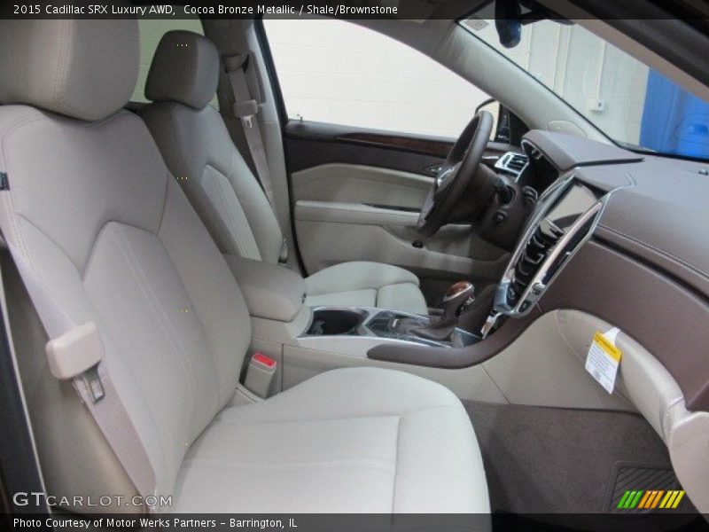 Cocoa Bronze Metallic / Shale/Brownstone 2015 Cadillac SRX Luxury AWD