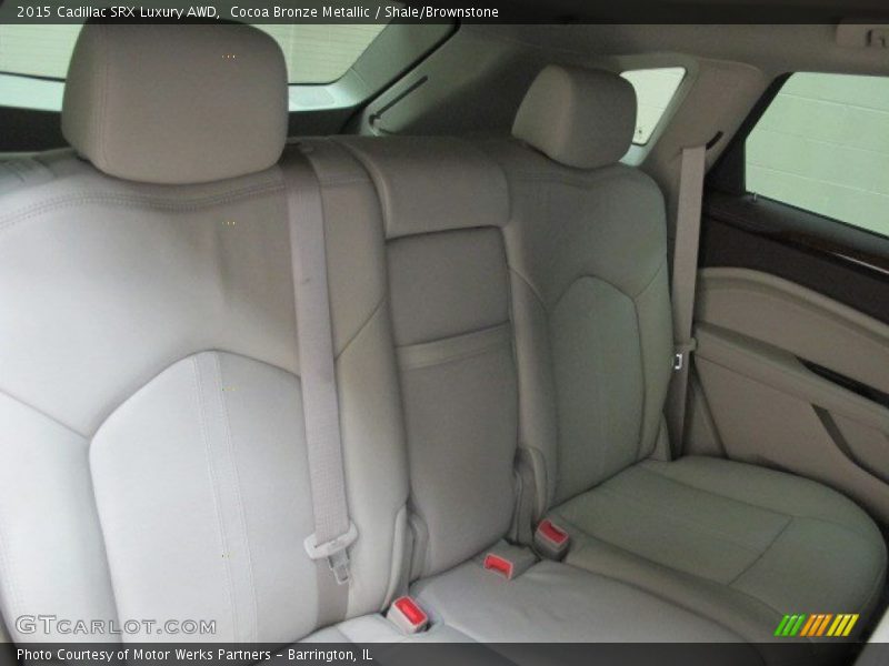 Cocoa Bronze Metallic / Shale/Brownstone 2015 Cadillac SRX Luxury AWD