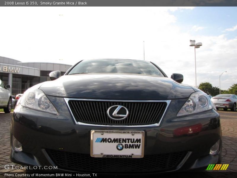 Smoky Granite Mica / Black 2008 Lexus IS 350