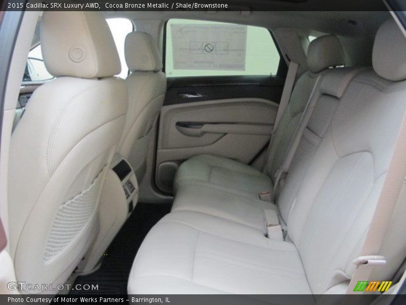 Cocoa Bronze Metallic / Shale/Brownstone 2015 Cadillac SRX Luxury AWD