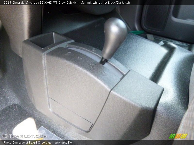 Summit White / Jet Black/Dark Ash 2015 Chevrolet Silverado 3500HD WT Crew Cab 4x4