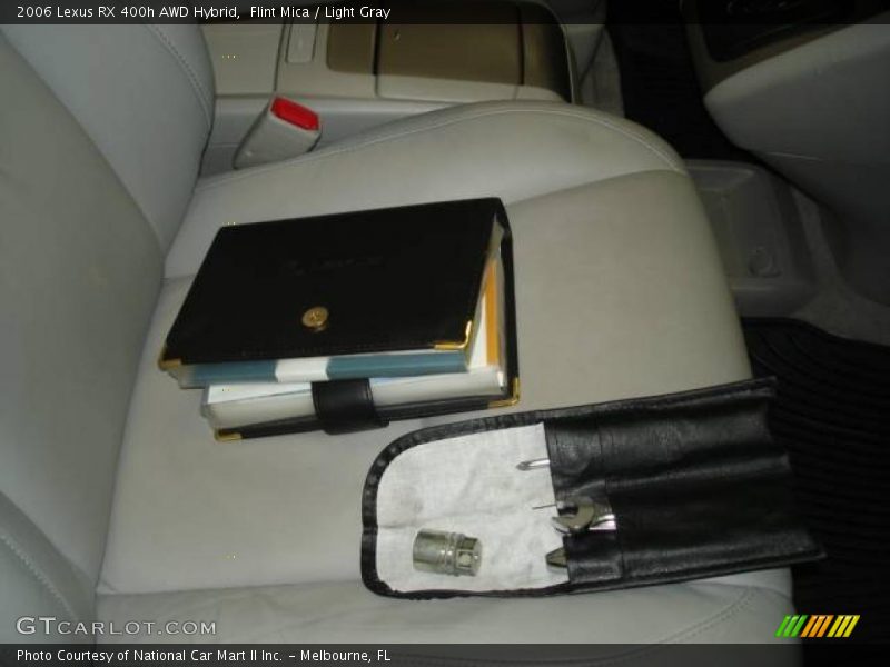 Flint Mica / Light Gray 2006 Lexus RX 400h AWD Hybrid