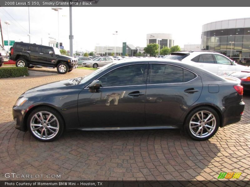 Smoky Granite Mica / Black 2008 Lexus IS 350