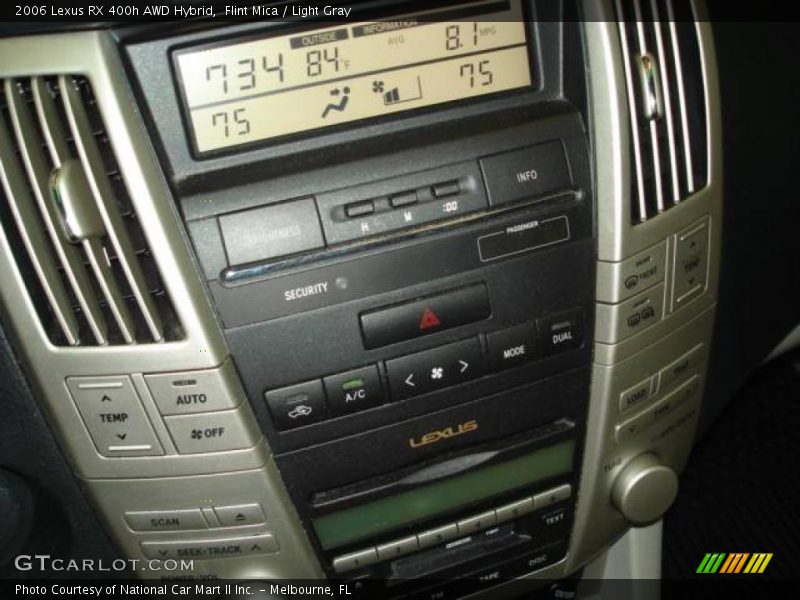 Flint Mica / Light Gray 2006 Lexus RX 400h AWD Hybrid