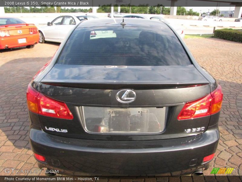 Smoky Granite Mica / Black 2008 Lexus IS 350