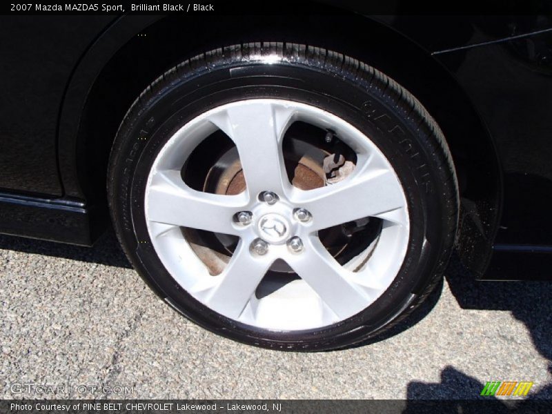 Brilliant Black / Black 2007 Mazda MAZDA5 Sport