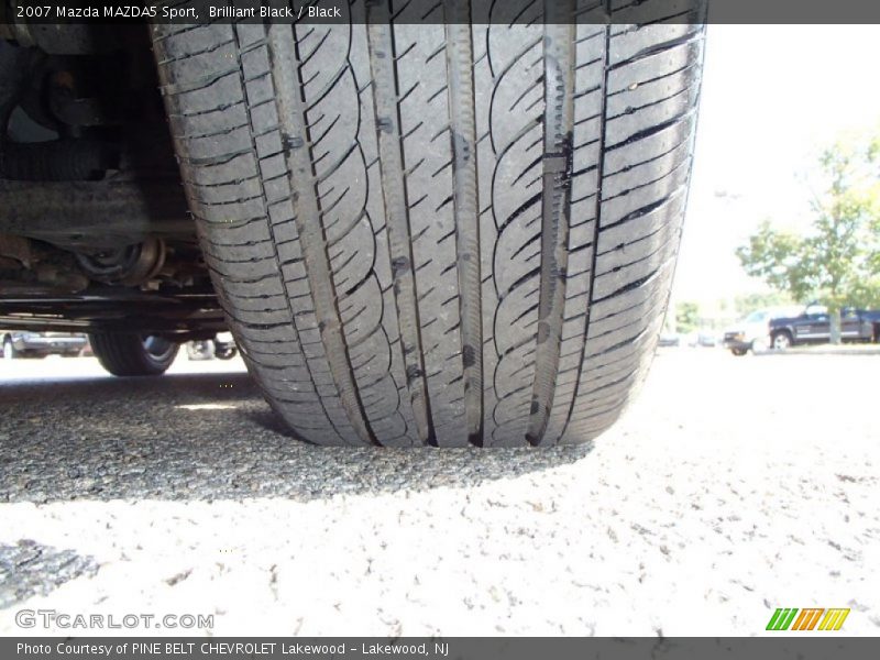 Brilliant Black / Black 2007 Mazda MAZDA5 Sport