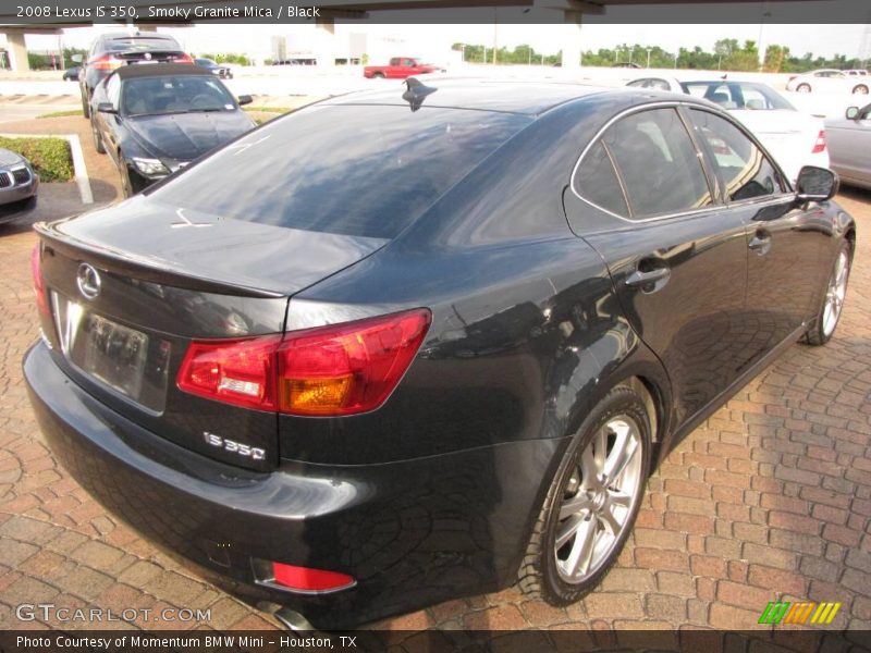 Smoky Granite Mica / Black 2008 Lexus IS 350