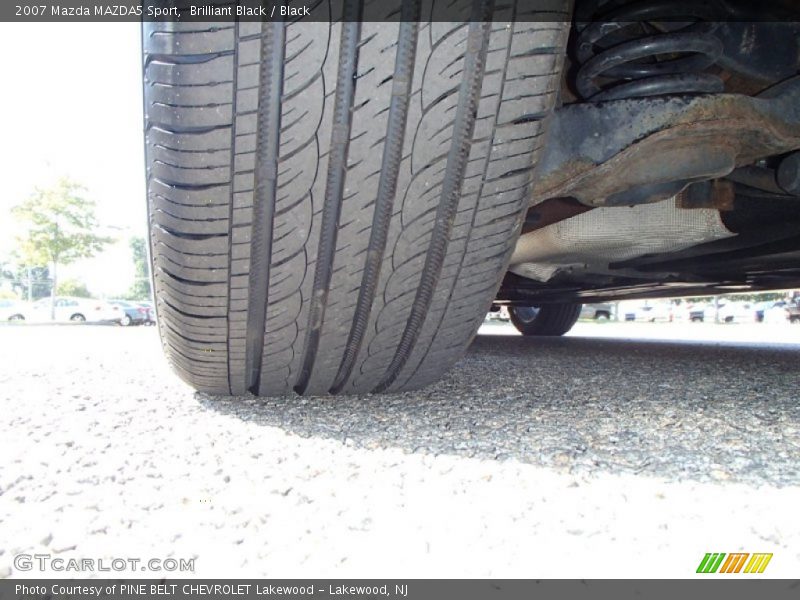 Brilliant Black / Black 2007 Mazda MAZDA5 Sport