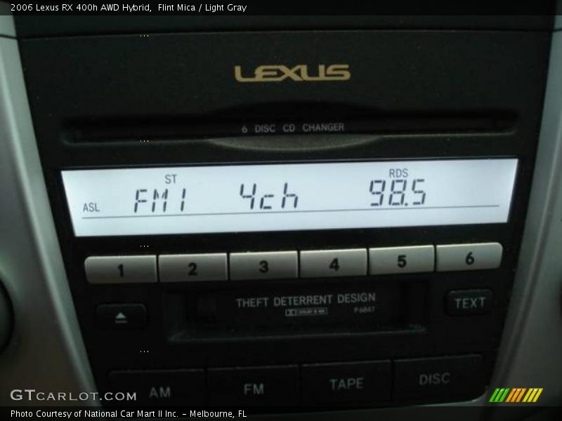 Flint Mica / Light Gray 2006 Lexus RX 400h AWD Hybrid