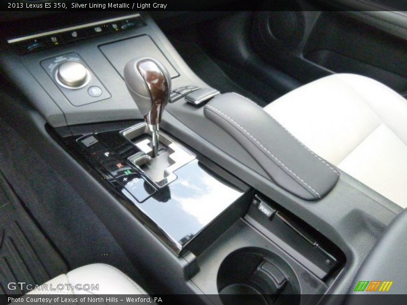Silver Lining Metallic / Light Gray 2013 Lexus ES 350