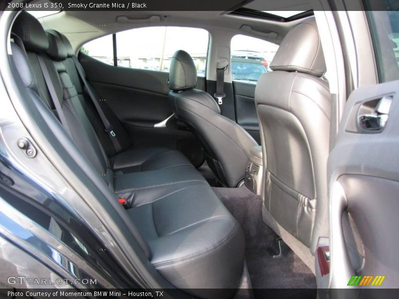 Smoky Granite Mica / Black 2008 Lexus IS 350