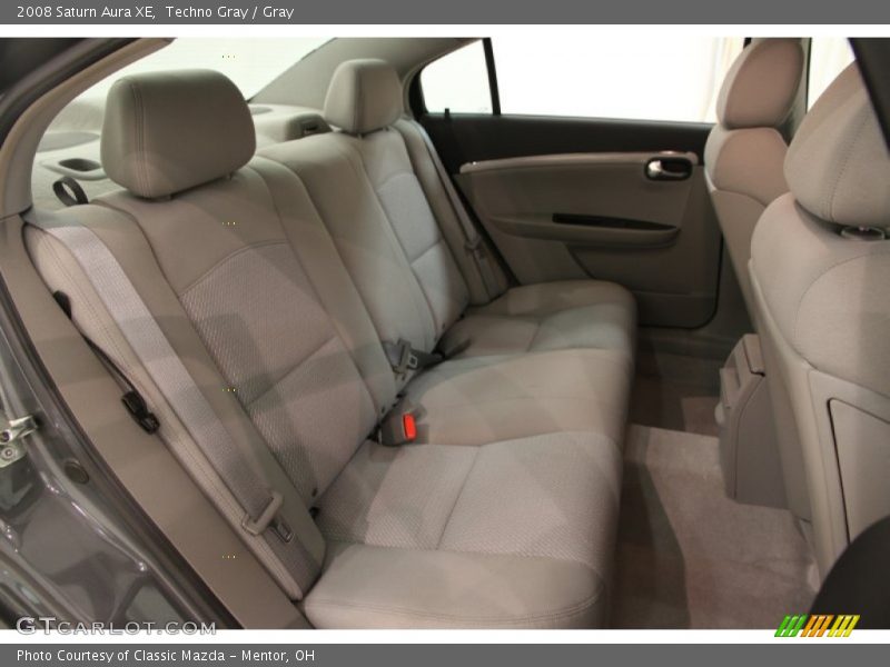 Rear Seat of 2008 Aura XE