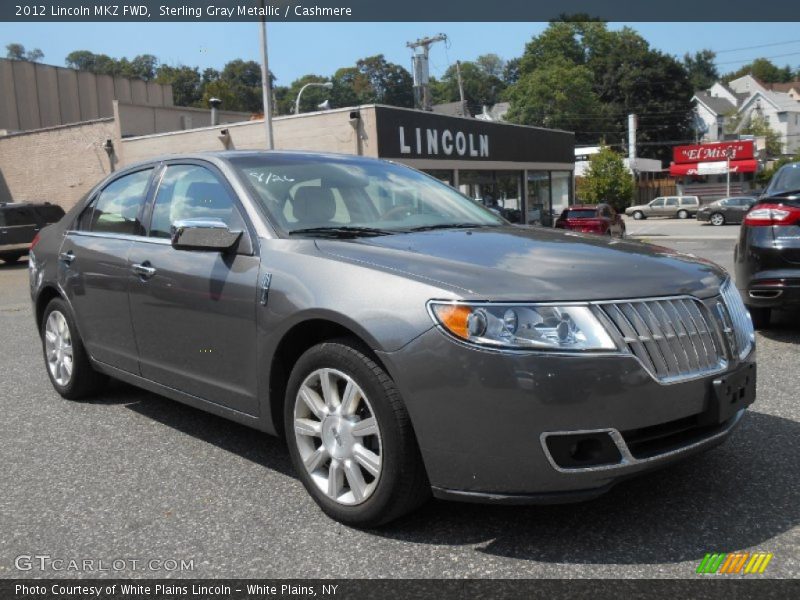 Sterling Gray Metallic / Cashmere 2012 Lincoln MKZ FWD