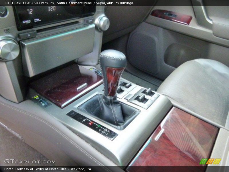 Satin Cashmere Pearl / Sepia/Auburn Bubinga 2011 Lexus GX 460 Premium